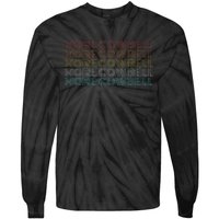 Retro Vintage More Cowbell Tie-Dye Long Sleeve Shirt