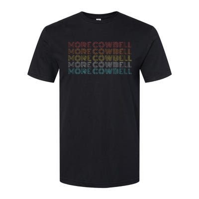 Retro Vintage More Cowbell Softstyle® CVC T-Shirt