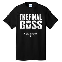 Rock Vintage Music Boss Final White Design Fun Music Lover Tall T-Shirt