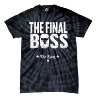 Rock Vintage Music Boss Final White Design Fun Music Lover Tie-Dye T-Shirt