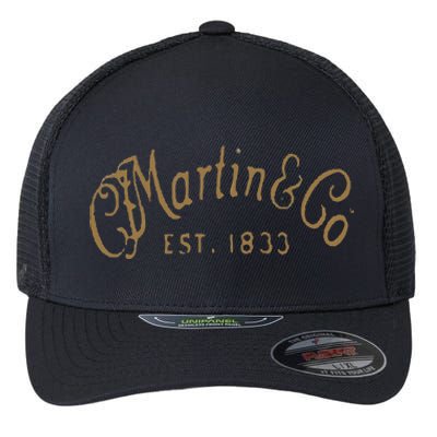 Retro Vintage Martin Guitars American Legend Flexfit Unipanel Trucker Cap