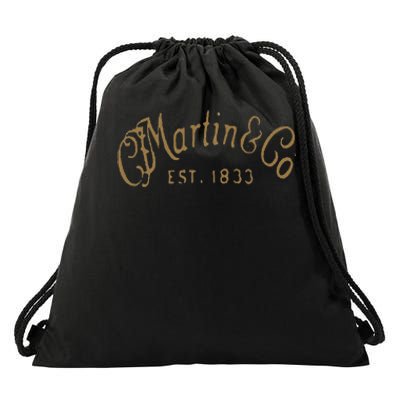 Retro Vintage Martin Guitars American Legend Drawstring Bag