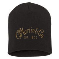 Retro Vintage Martin Guitars American Legend Short Acrylic Beanie