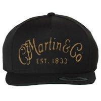 Retro Vintage Martin Guitars American Legend Wool Snapback Cap