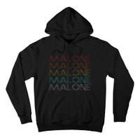 Retro Vintage Malone Tall Hoodie