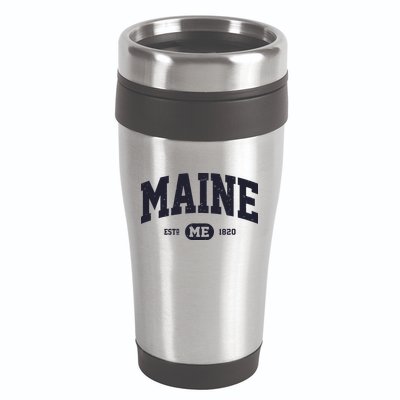 Retro Vintage Maine 16oz Travel Tumbler