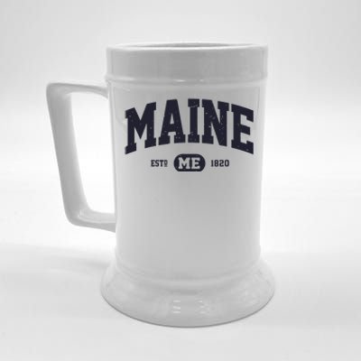 Retro Vintage Maine Beer Stein