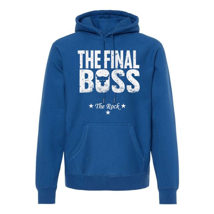 Rock Vintage Music Boss Final Premium Hoodie