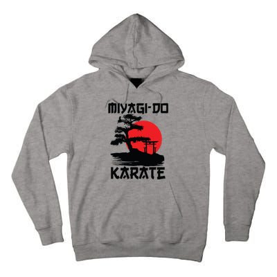 Retro Vintage Miyagi Do Karate Life Bonsai Martial Arts Tall Hoodie