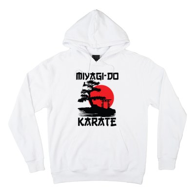 Retro Vintage Miyagi Do Karate Life Bonsai Martial Arts Hoodie