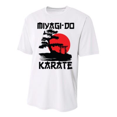 Retro Vintage Miyagi Do Karate Life Bonsai Martial Arts Performance Sprint T-Shirt