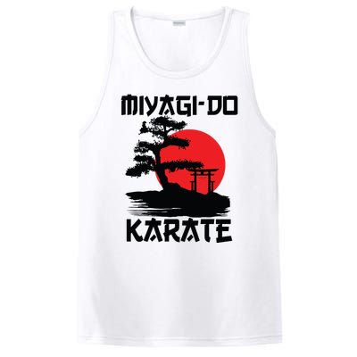 Retro Vintage Miyagi Do Karate Life Bonsai Martial Arts PosiCharge Competitor Tank