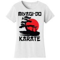 Retro Vintage Miyagi Do Karate Life Bonsai Martial Arts Women's T-Shirt