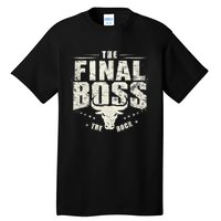 Rock Vintage Music Boss Final White Design Fun Music Lover Tall T-Shirt