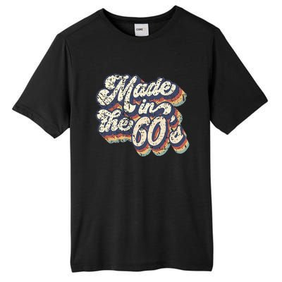 Retro Vintage Made In The 60s 1960s Born Birthday Day Gift Tall Fusion ChromaSoft Performance T-Shirt