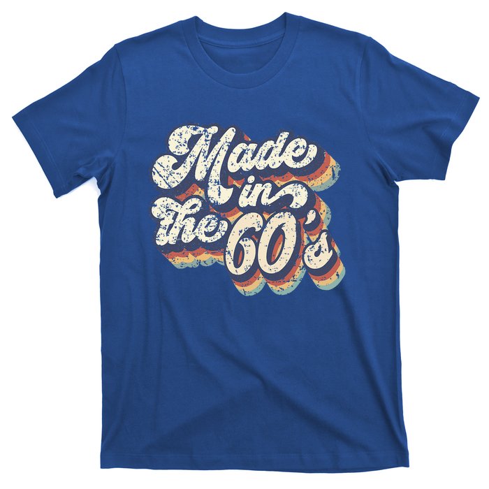 Retro Vintage Made In The 60s 1960s Born Birthday Day Gift T-Shirt