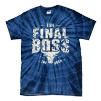 Rock Vintage Music Boss Final White Design Fun Music Lover Tie-Dye T-Shirt