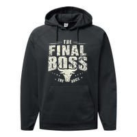 Rock Vintage Music Boss Final White Design Fun Music Lover Performance Fleece Hoodie