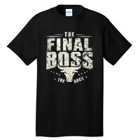 Rock Vintage Music Boss Final White Design Fun Music Lover Tall T-Shirt