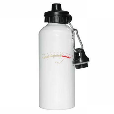 Retro VU Meter HiFi Vintage Stereo Music Lover Gift Aluminum Water Bottle