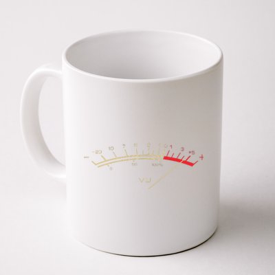 Retro VU Meter HiFi Vintage Stereo Music Lover Gift Coffee Mug