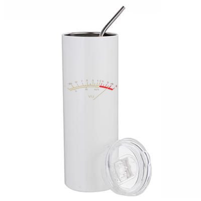 Retro VU Meter HiFi Vintage Stereo Music Lover Gift Stainless Steel Tumbler