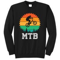 Retro Vintage MTB Gift For Mountain Bikers Gift Road Cyling Sweatshirt