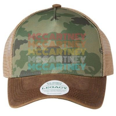 Retro Vintage McCartney name style  Legacy Tie Dye Trucker Hat