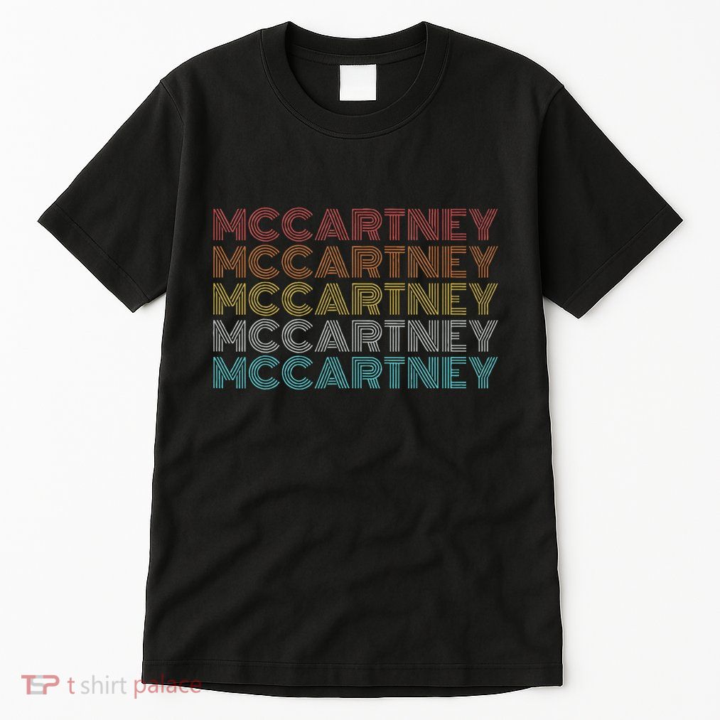 Retro Vintage McCartney name style  Tall T-Shirt