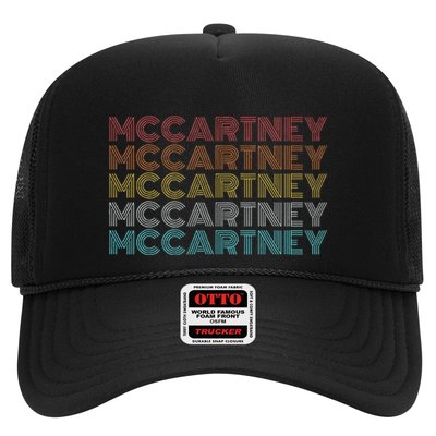 Retro Vintage McCartney name style  Trucker Hat