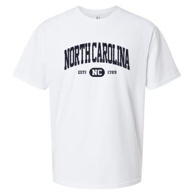 Retro Vintage North Carolina Sueded Cloud Jersey T-Shirt