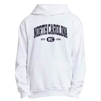 Retro Vintage North Carolina Urban Pullover Hoodie