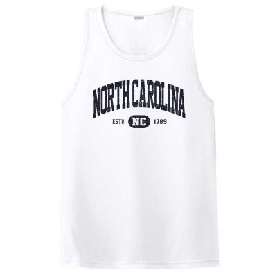 Retro Vintage North Carolina PosiCharge Competitor Tank