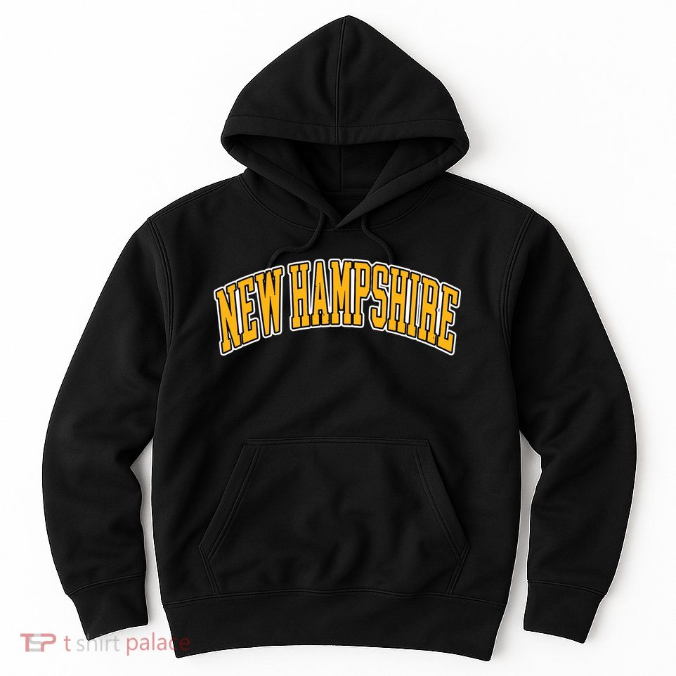 Retro Vintage New Hampshire States American Distressed Gifts Hoodie