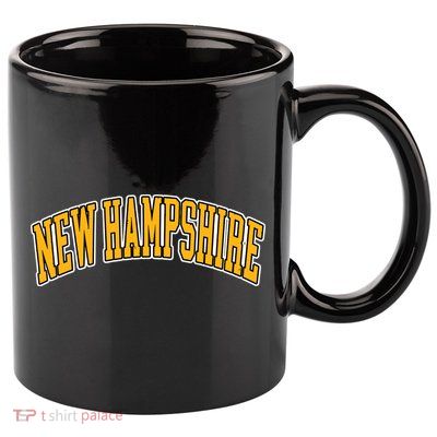 Retro Vintage New Hampshire States American Distressed Gifts 11oz C Handle Ceramic Mug