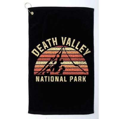Retro Vintage National Park Gift Death Valley National Park Cute Gift Golf Towel