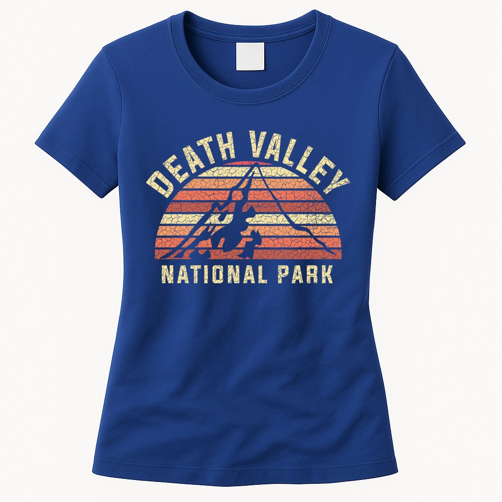 Retro Vintage National Park Gift Death Valley National Park Cute Gift Womens T-Shirt