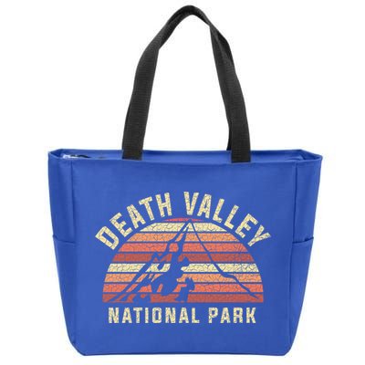 Retro Vintage National Park Gift Death Valley National Park Cute Gift Zip Tote Bag