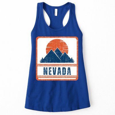Retro Vintage Nevada USA Mountain Gift For Men Womens Tank Top