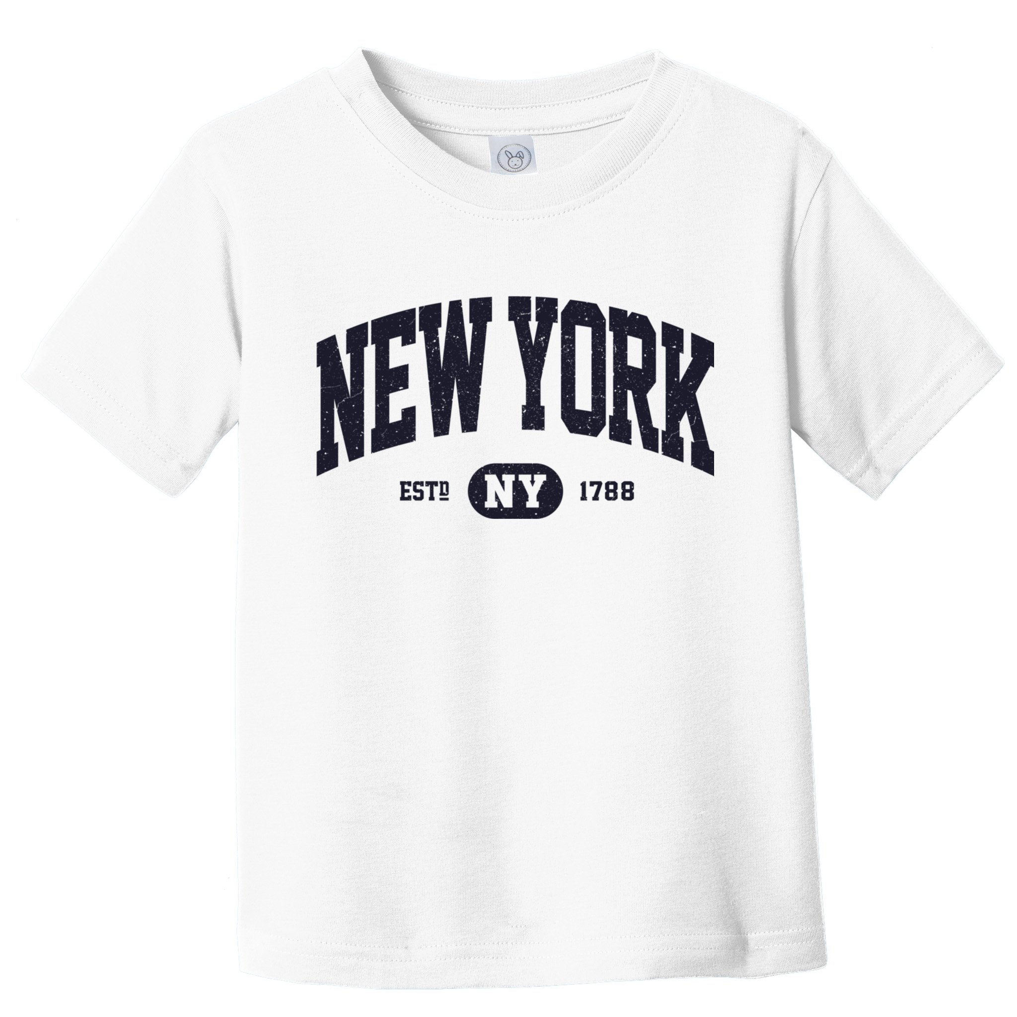 Retro Vintage New York Ny Toddler T-Shirt