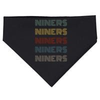 Retro Vintage Niners USA-Made Doggie Bandana