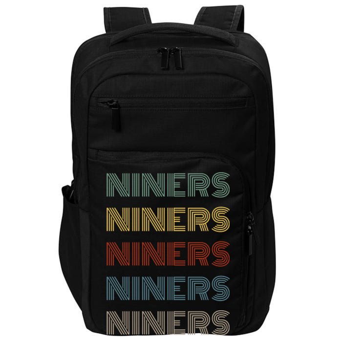 Retro Vintage Niners Impact Tech Backpack