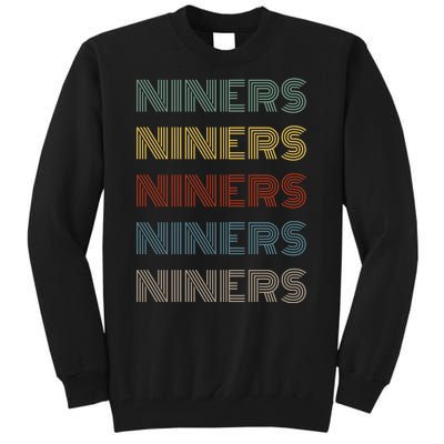 Retro Vintage Niners Tall Sweatshirt