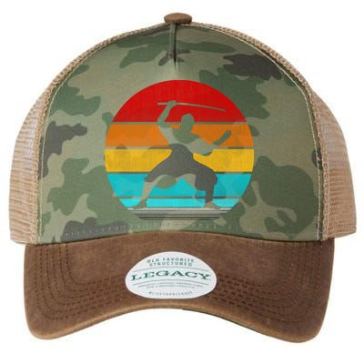 Retro Vintage Ninja Legacy Tie Dye Trucker Hat