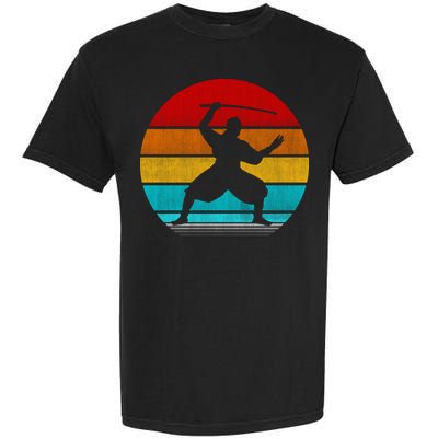 Retro Vintage Ninja Garment-Dyed Heavyweight T-Shirt