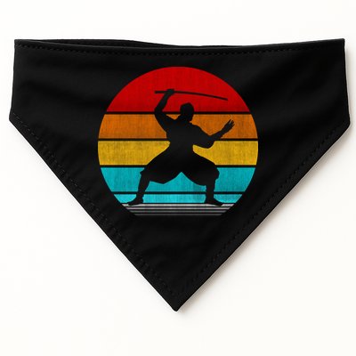 Retro Vintage Ninja USA-Made Doggie Bandana