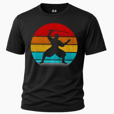 Retro Vintage Ninja Performance Shirt