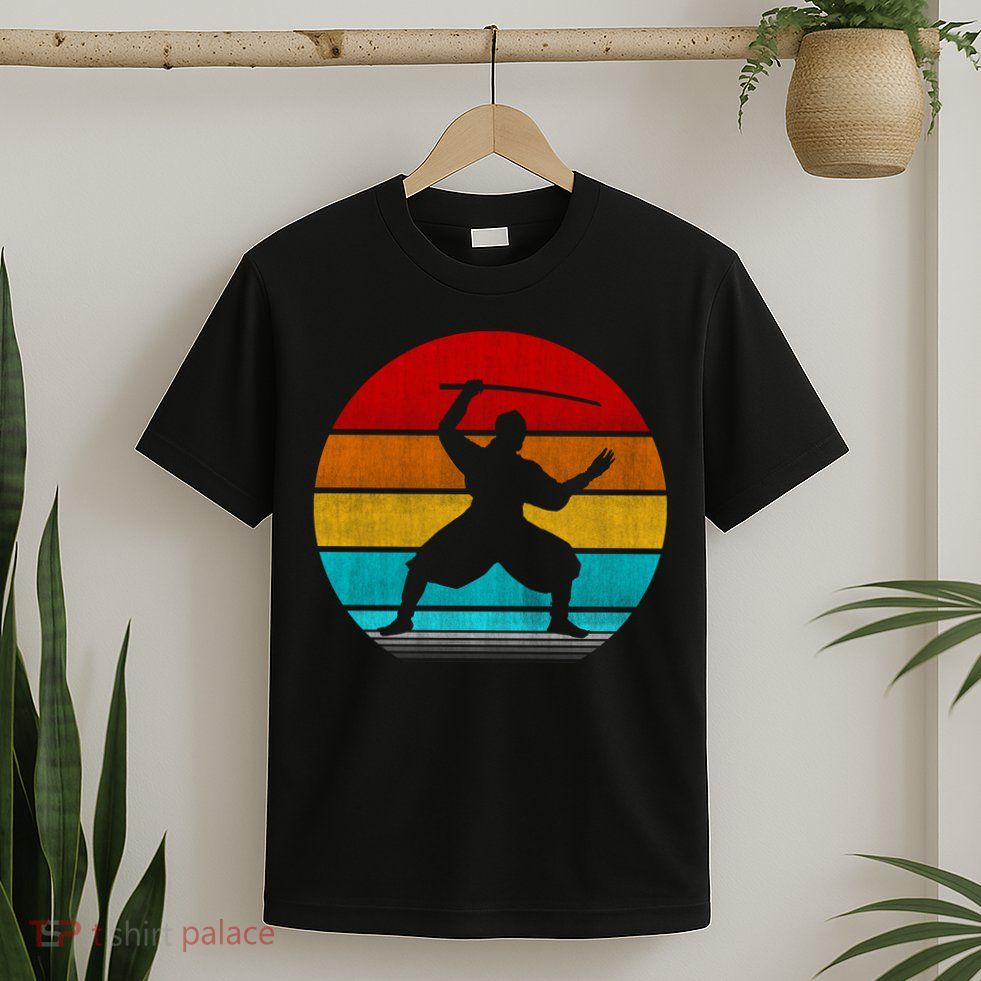 Retro Vintage Ninja T-Shirt