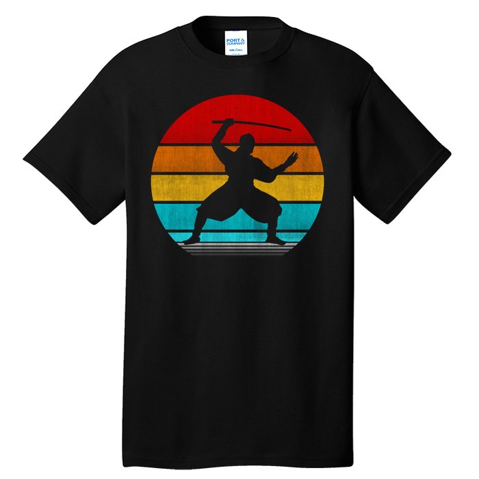 Retro Vintage Ninja Tall T-Shirt