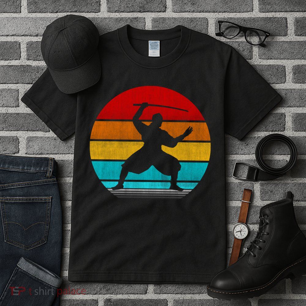 Retro Vintage Ninja Tall T-Shirt